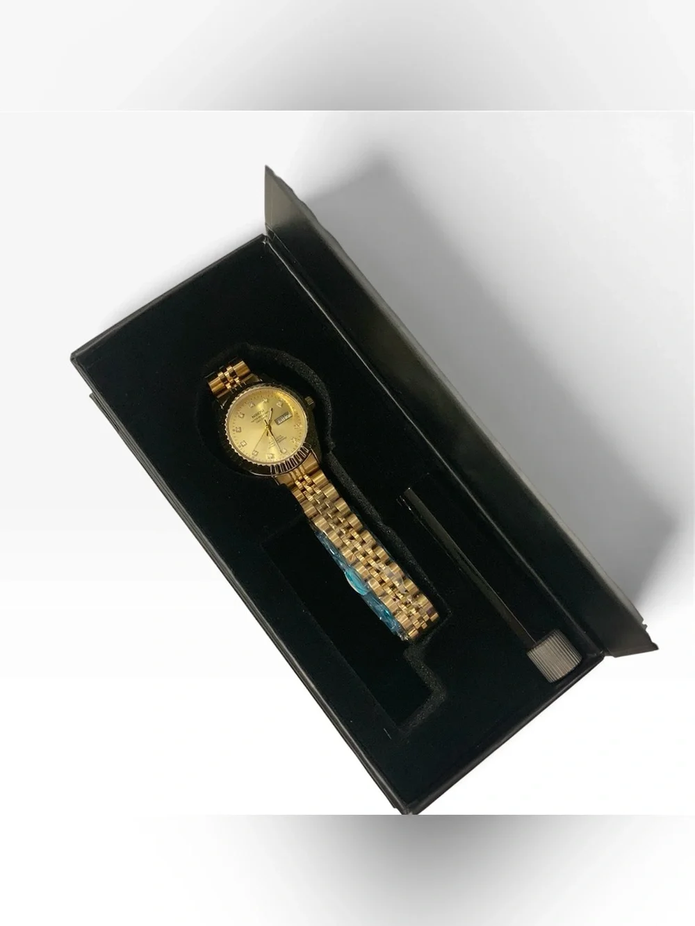 NIBOSI Women's Analog Quartz Watch, Gold Tone Stainless Steel